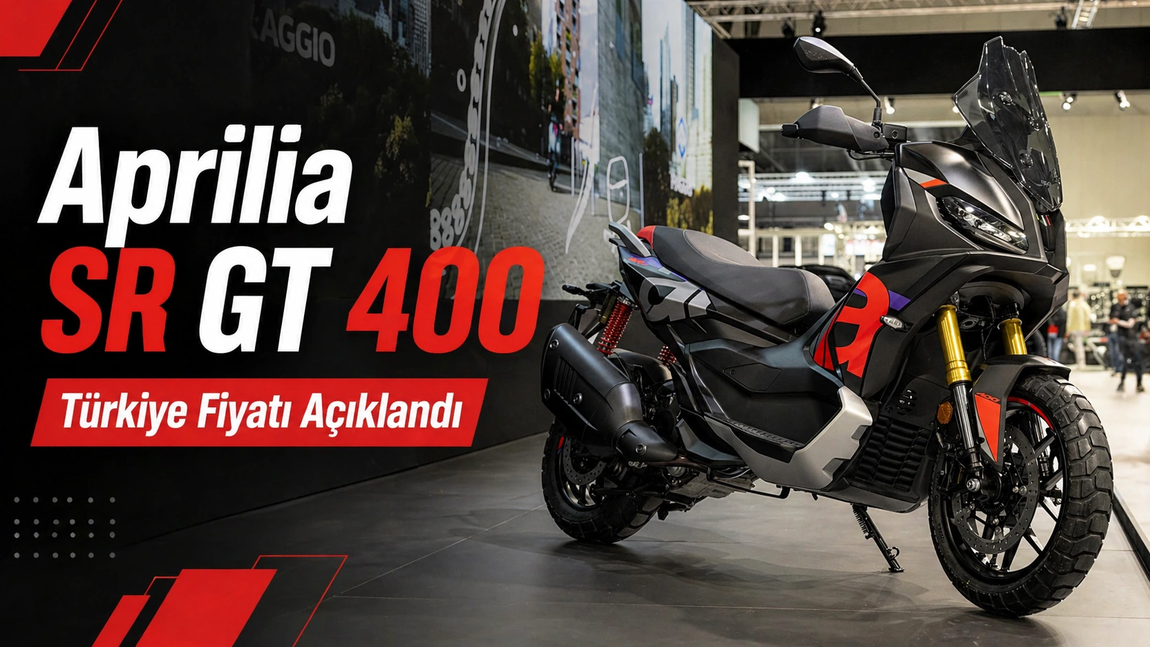 Aprilia SR GT 400 Fiyatı, Özellikleri, Türkiye'ye Geldi Mi?