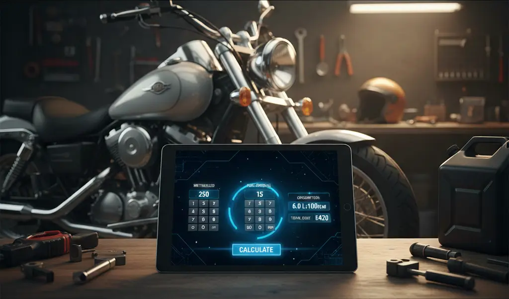 Motosiklet Yakıt Tüketimi Hesaplama Aracı